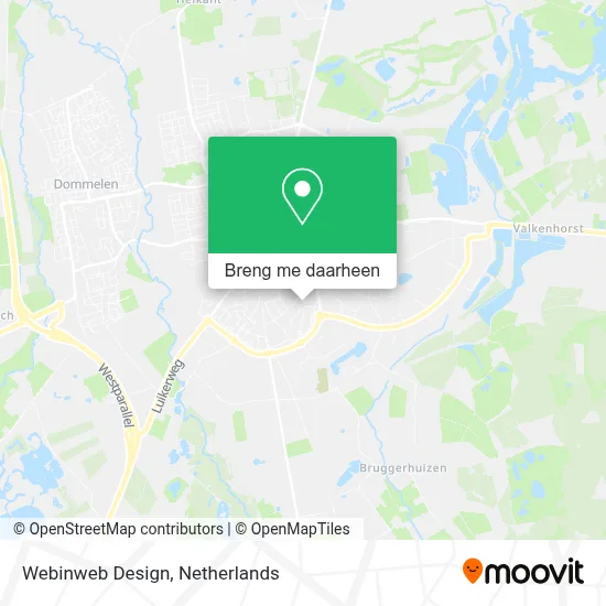 Webinweb Design kaart