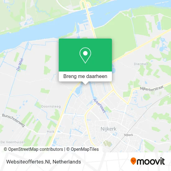 Websiteoffertes.Nl kaart