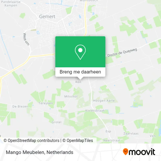 Mango Meubelen kaart
