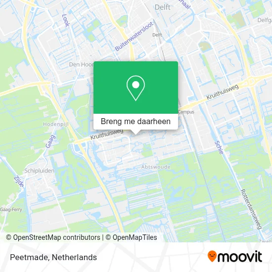 Peetmade kaart