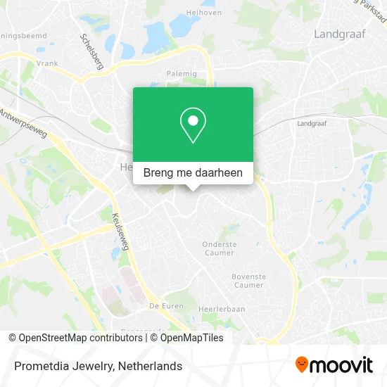 Prometdia Jewelry kaart