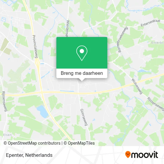Epenter kaart