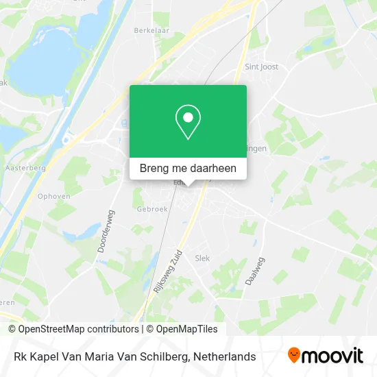 Rk Kapel Van Maria Van Schilberg kaart