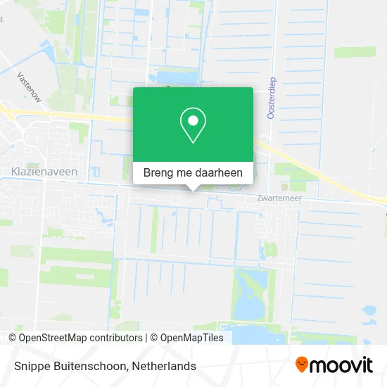 Snippe Buitenschoon kaart