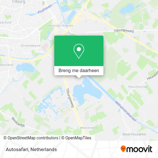 Autosafari kaart