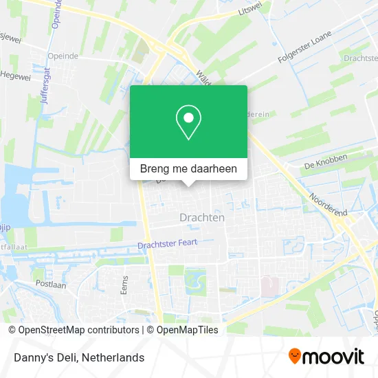 Danny's Deli kaart