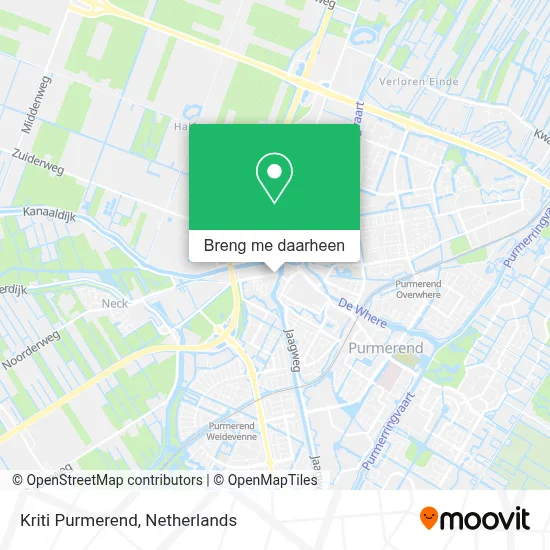Kriti Purmerend kaart