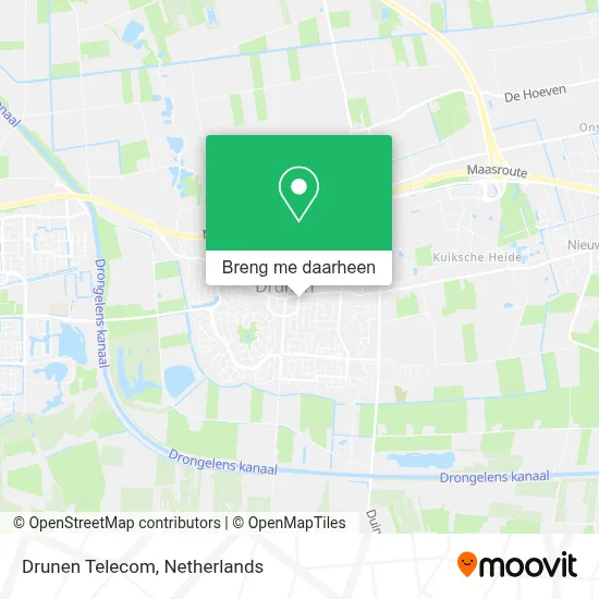 Drunen Telecom kaart