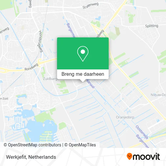 Werkjefit kaart