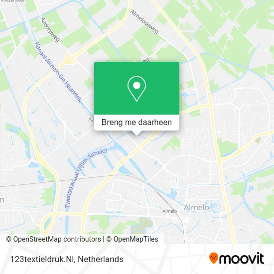 123textieldruk.Nl kaart