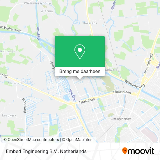 Embed Engineering B.V. kaart