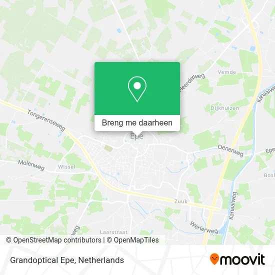 Grandoptical Epe kaart