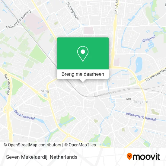 Seven Makelaardij kaart