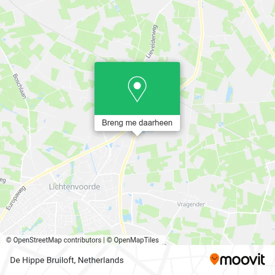 De Hippe Bruiloft kaart
