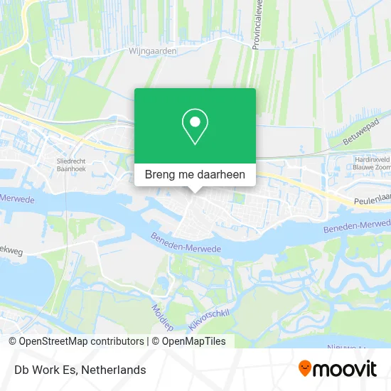Db Work Es kaart
