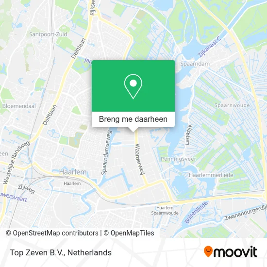 Top Zeven B.V. kaart