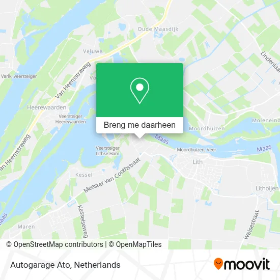 Autogarage Ato kaart