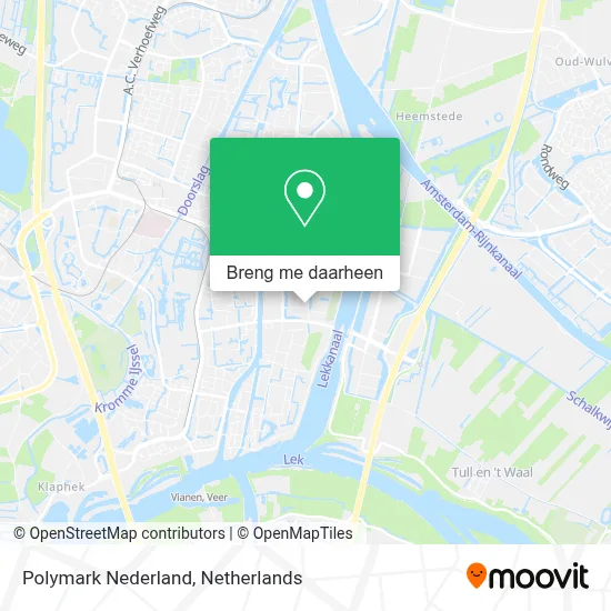 Polymark Nederland kaart