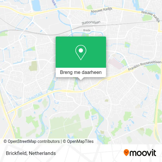 Brickfield kaart