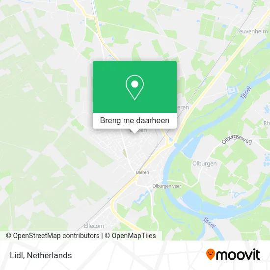 Lidl kaart