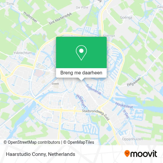 Haarstudio Conny kaart