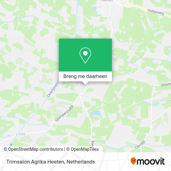 Trimsalon Agrika Heeten kaart
