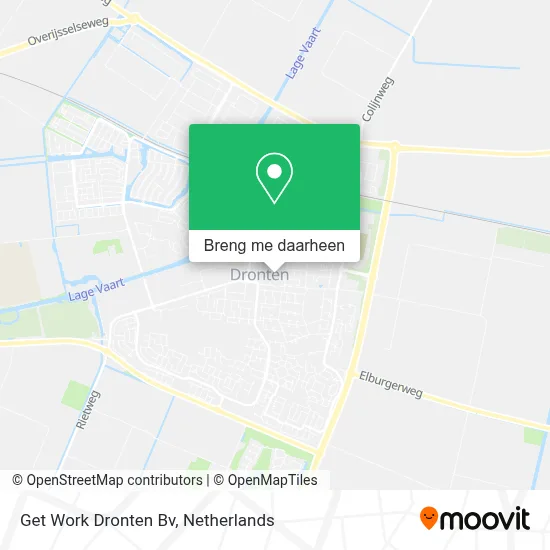 Get Work Dronten Bv kaart