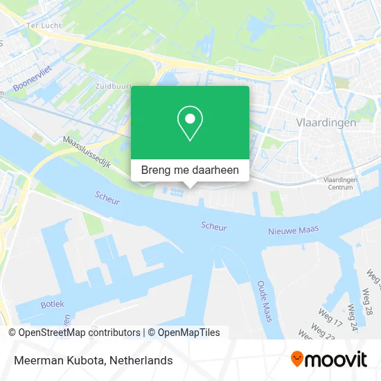 Meerman Kubota kaart