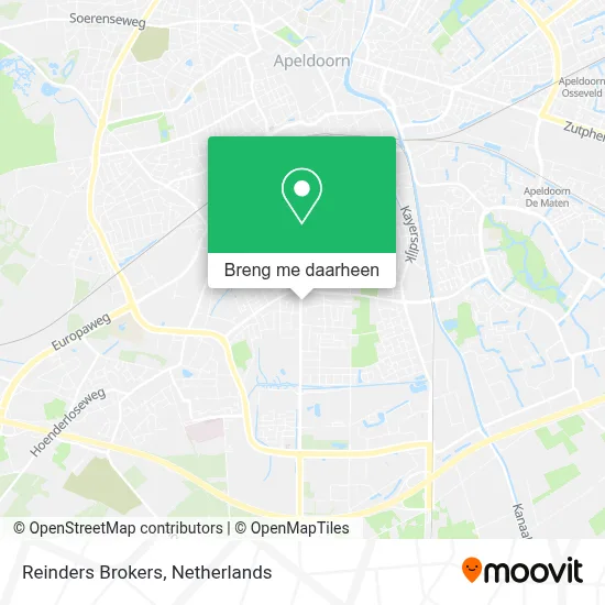 Reinders Brokers kaart