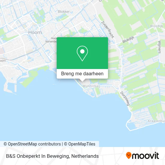 B&S Onbeperkt In Beweging kaart
