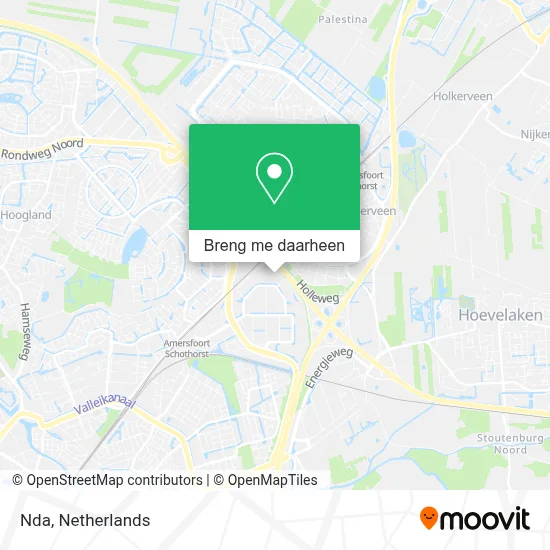 Nda kaart