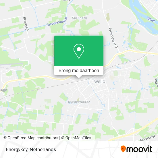 Energykey kaart