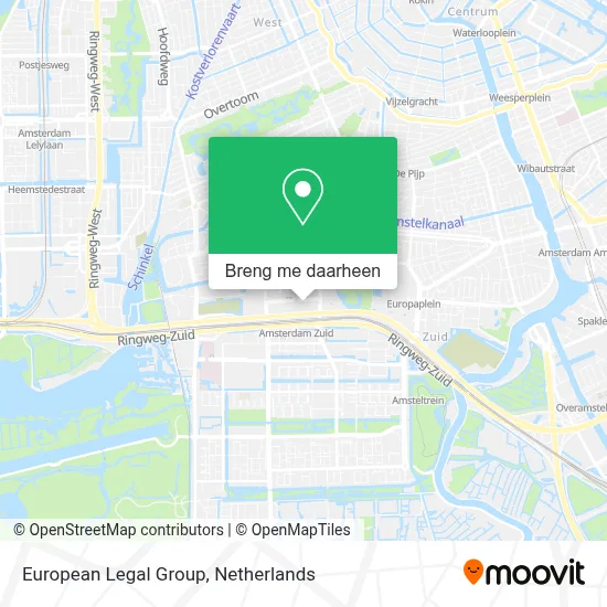 European Legal Group kaart