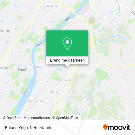 Balans Yoga kaart