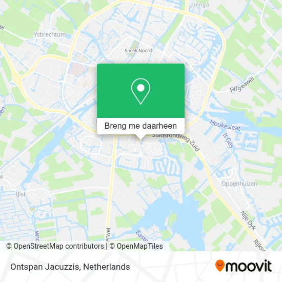 Ontspan Jacuzzis kaart