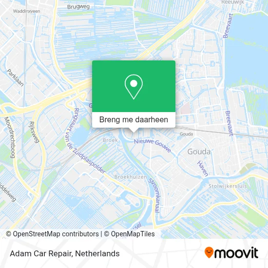 Adam Car Repair kaart