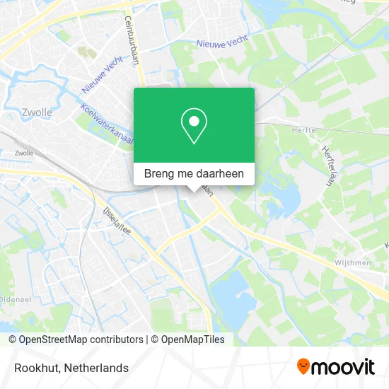 Rookhut kaart