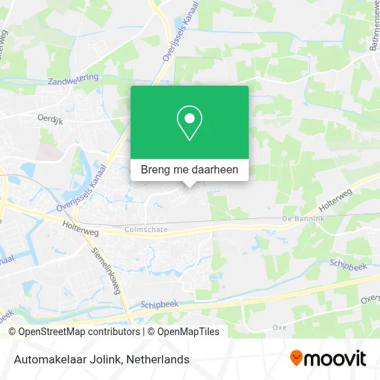 Automakelaar Jolink kaart