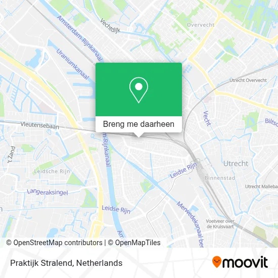 Praktijk Stralend kaart