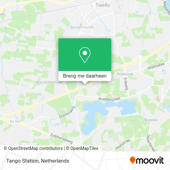 Tango Station kaart
