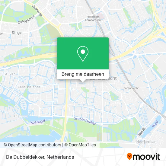De Dubbeldekker kaart