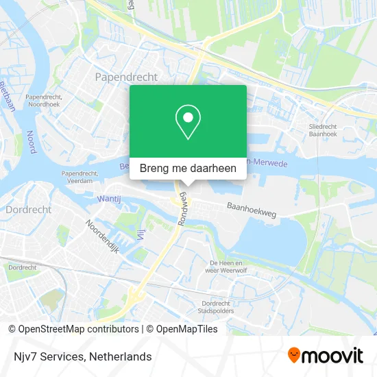 Njv7 Services kaart