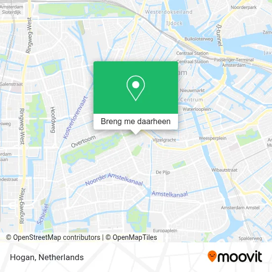 Hogan kaart