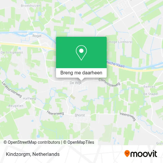 Kindzorgm kaart