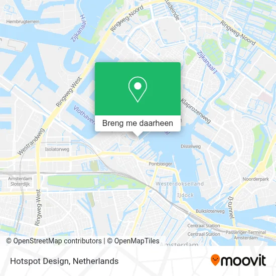 Hotspot Design kaart