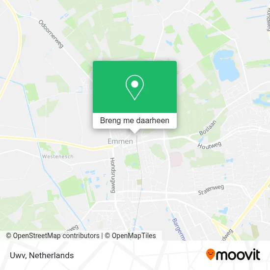 Uwv kaart