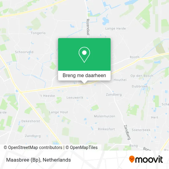 Maasbree (Bp) kaart