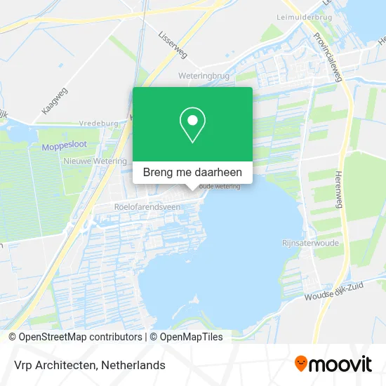 Vrp Architecten kaart
