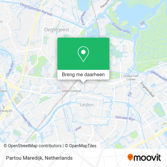 Partou Maredijk kaart