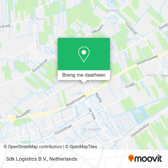 Sdk Logistics B.V. kaart